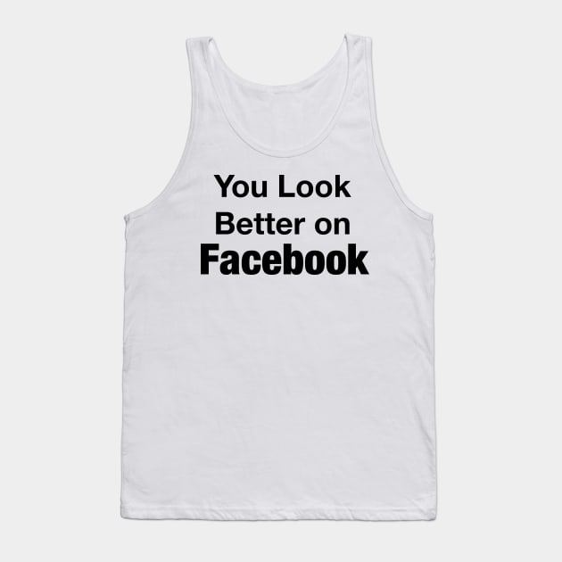 FACEBOOK Tank Top by TheCosmicTradingPost